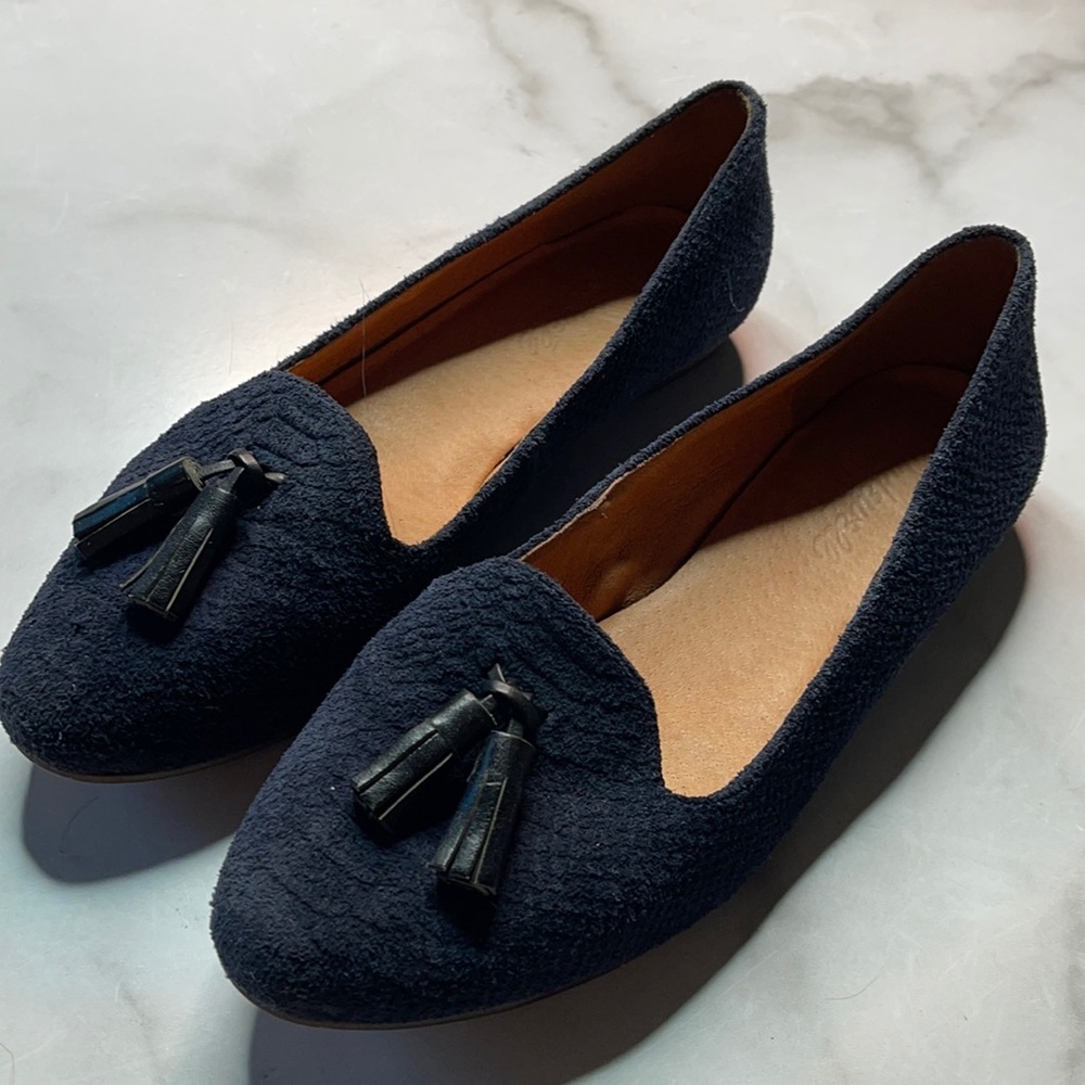 Madewell Black Textured Loafers